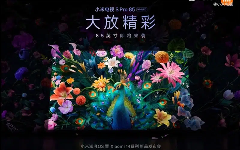 Tivi Xiaomi S Pro 85 Mini LED 85 inch cổng quang