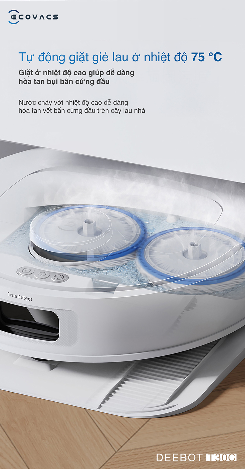 Robot hút bụi Ecovacs Deebot T30C 2025
