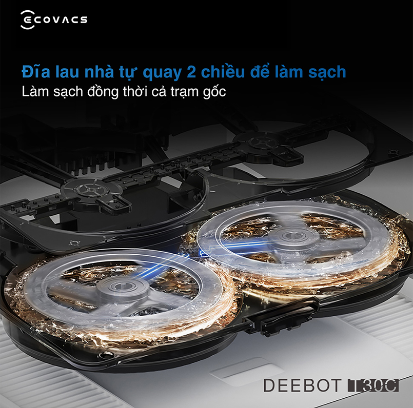 Robot hút bụi Ecovacs Deebot T30C 2025