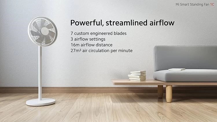 Quạt thông minh Mi Smart Standing Fan 2 Lite