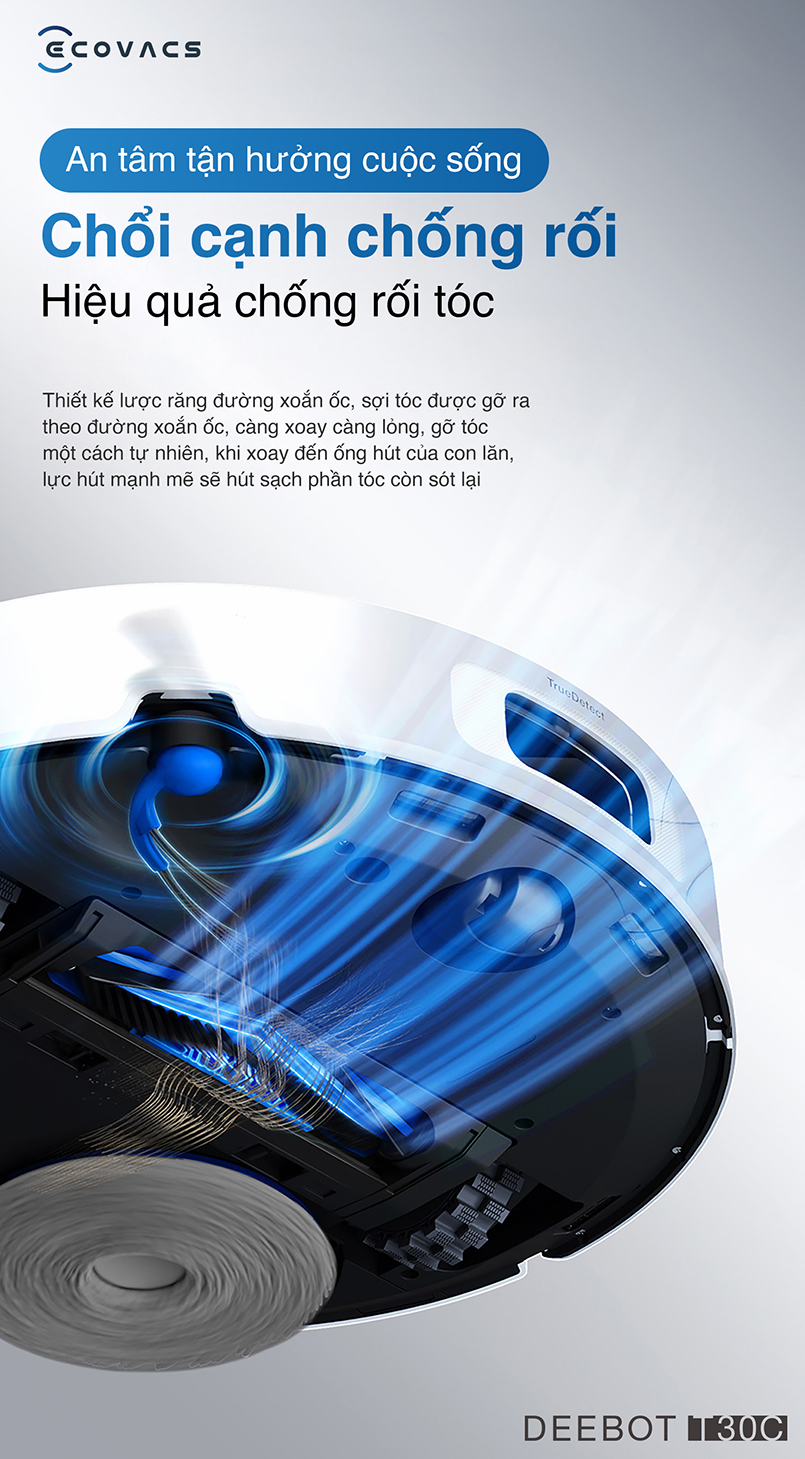 Robot hút bụi Ecovacs Deebot T30C 2025