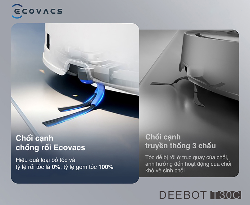 Robot hút bụi Ecovacs Deebot T30C 2025