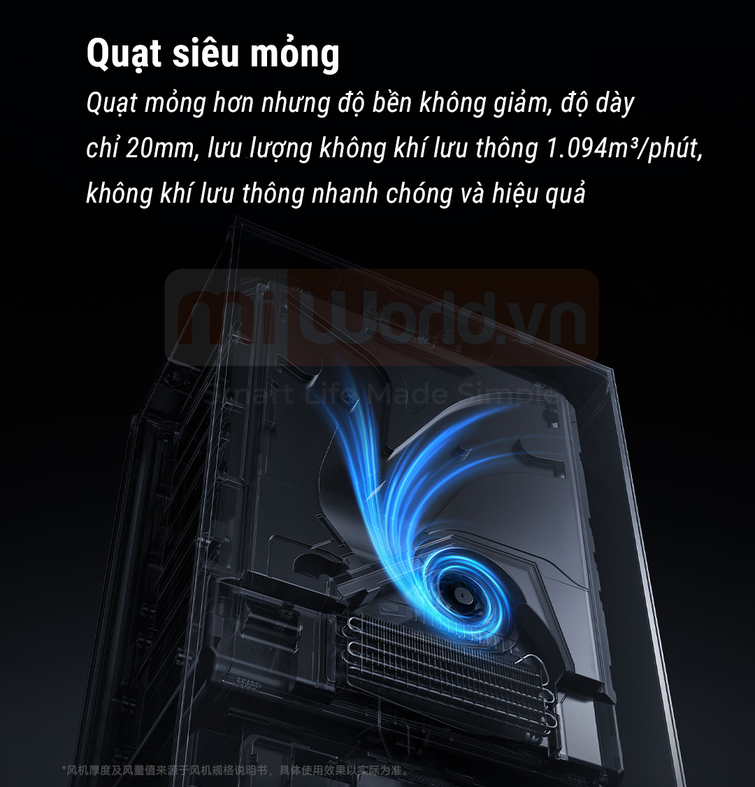 Tủ Lạnh Xiaomi Mijia Pro 508L Model 2025 – Pha Lê Màu Đen