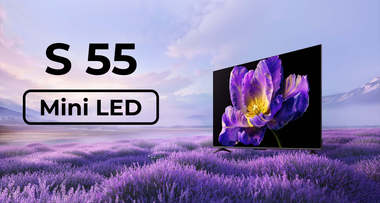 Tivi Xiaomi S55 Mini LED 55 inch Ram 4G/64G/4k/144Hz
