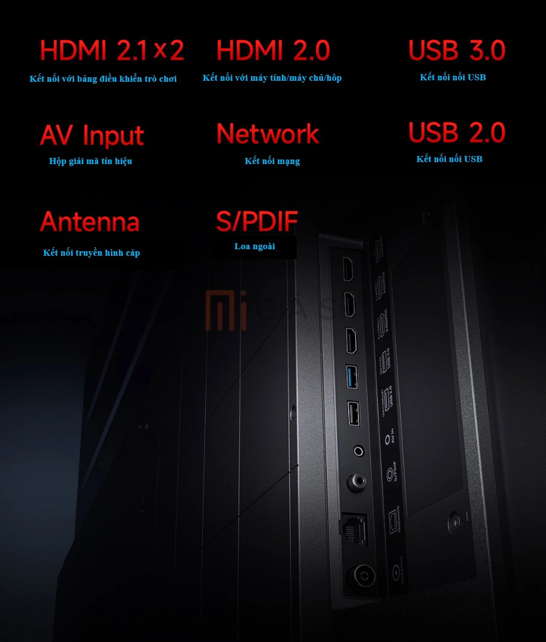 Tivi Xiaomi Redmi MAX 90 Inchs Ram 3G/32G/4K/144Hz