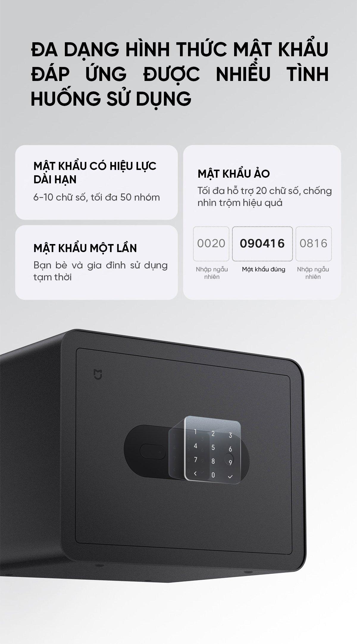Két sắt thông minh Mijia BGX-5/X1-303