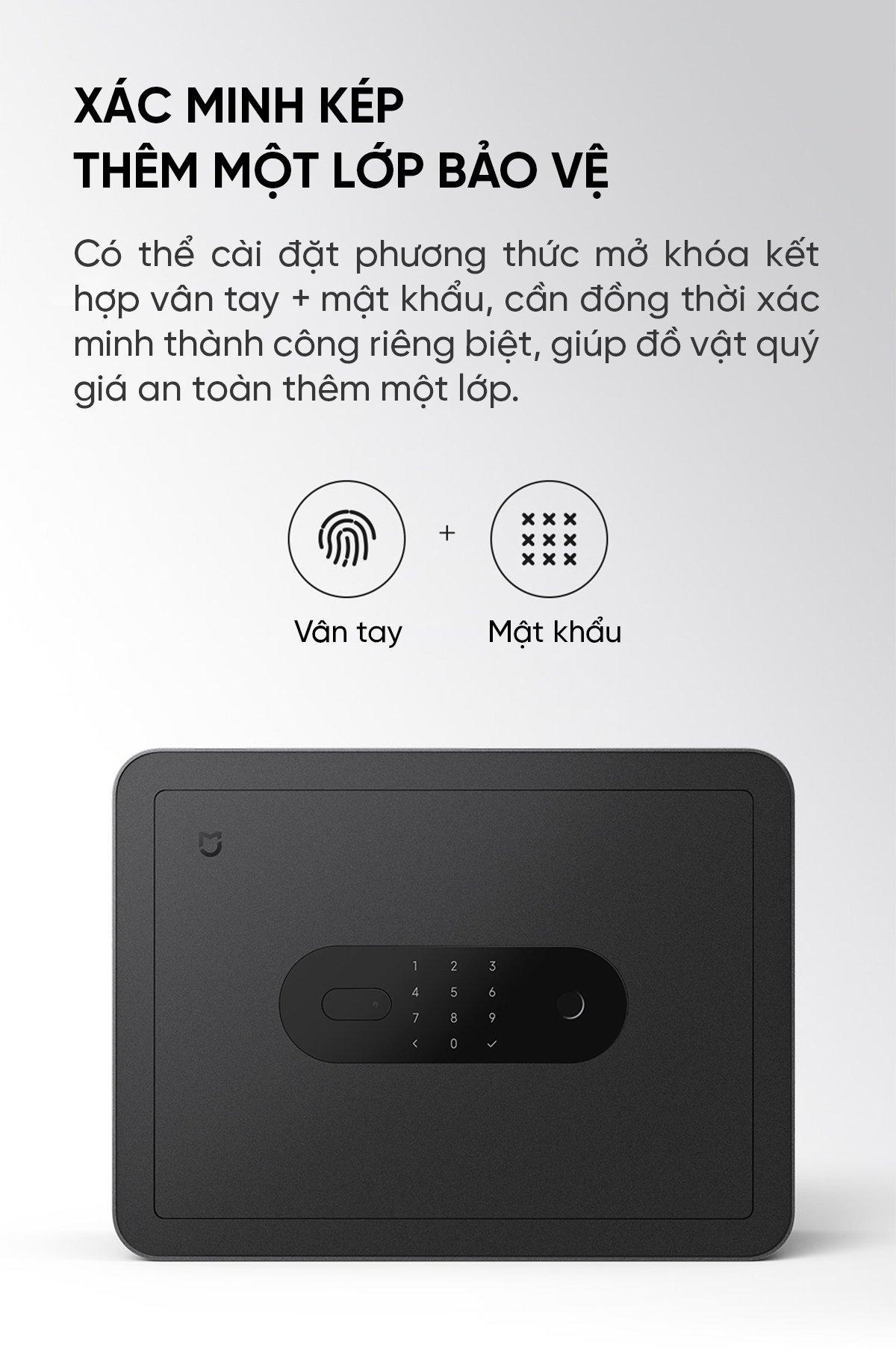 Két sắt thông minh Mijia BGX-5/X1-303