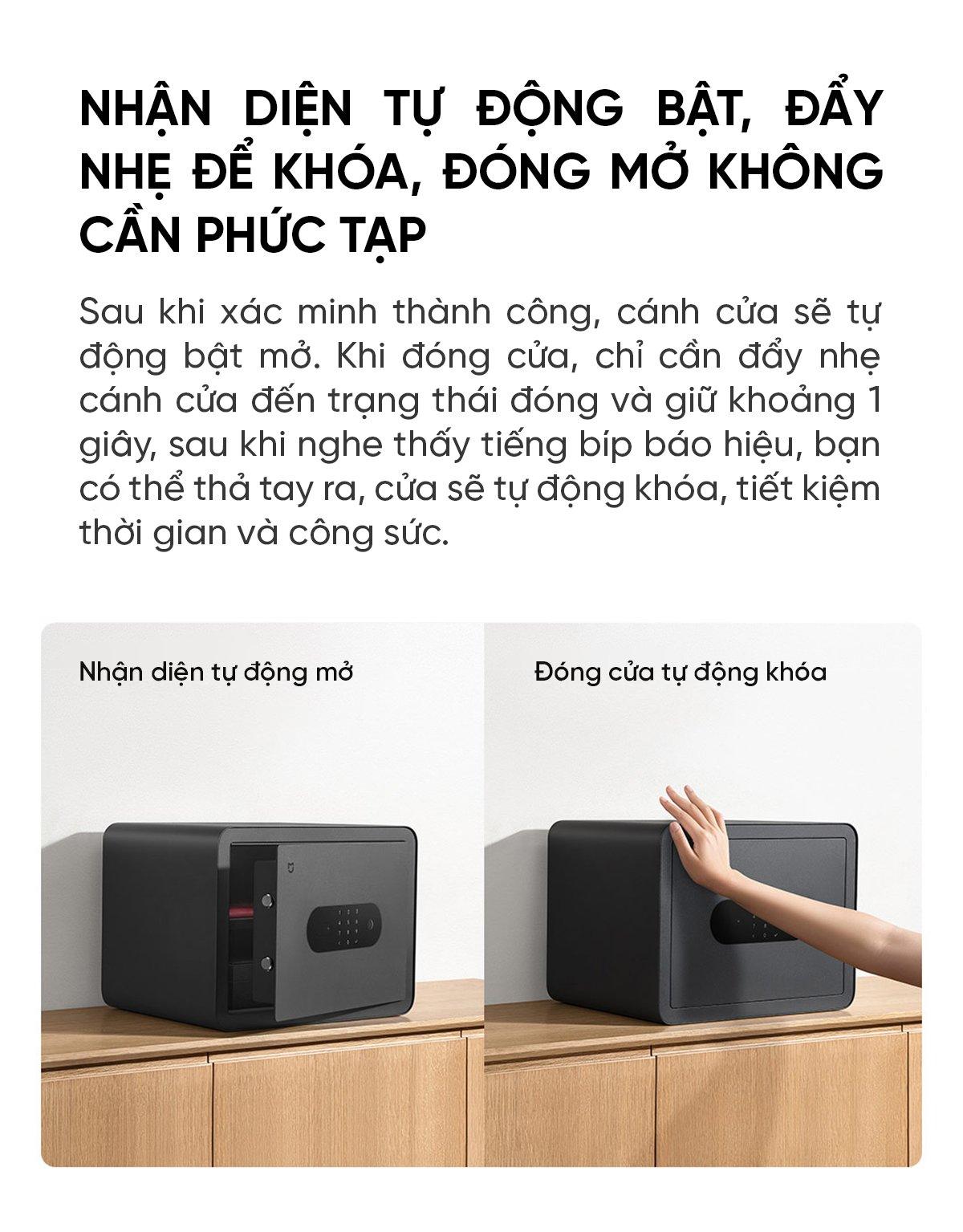 Két sắt thông minh Mijia BGX-5/X1-303
