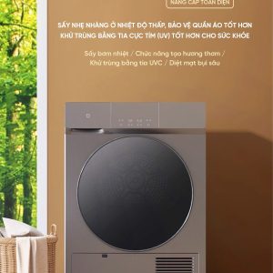 Máy Sấy Xiaomi Mijia H100MJ102S Titanium 10Kg, Sấy Bơm Nhiệt