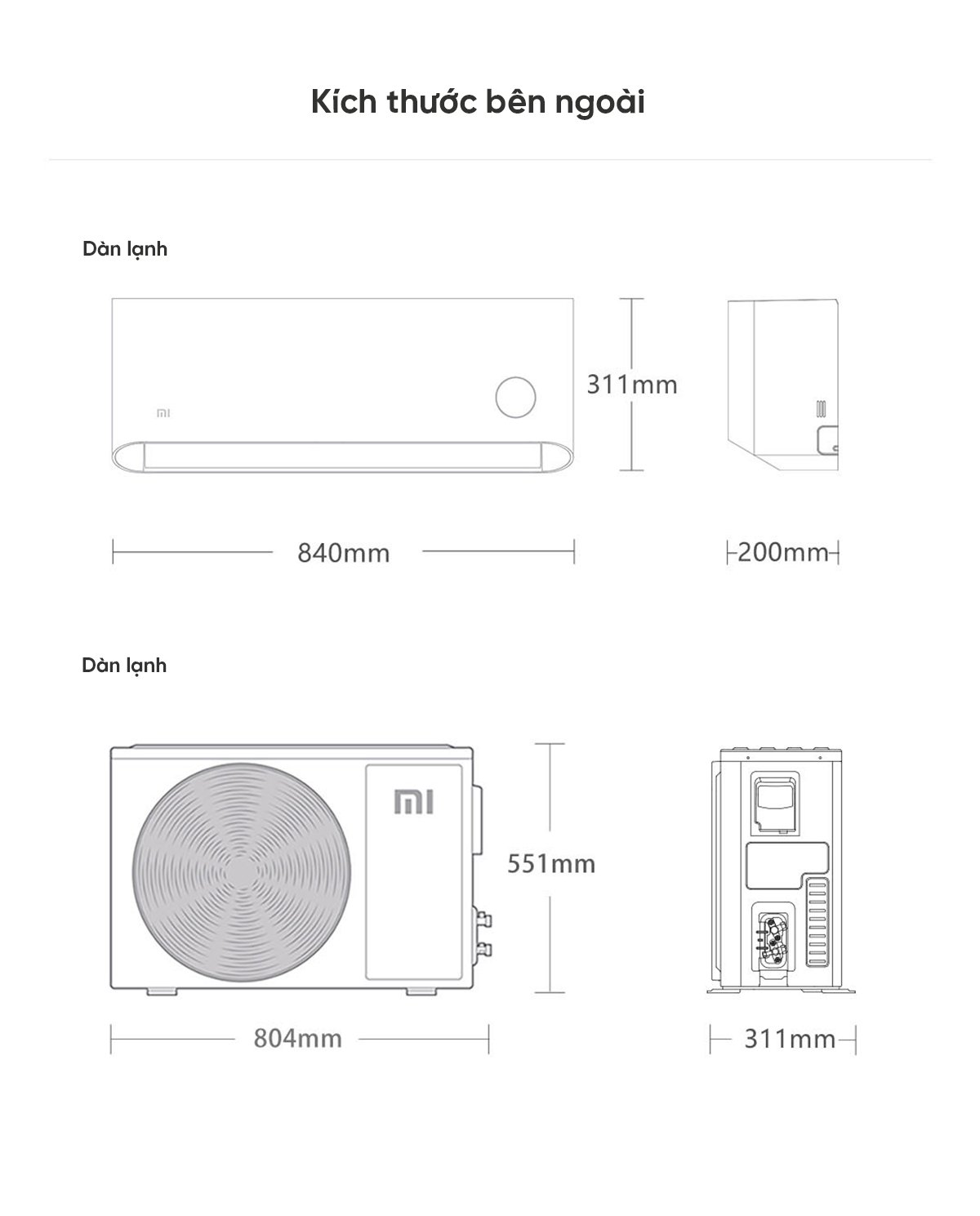 Điều hòa Xiaomi Mijia KFR-26GW/V1A1 1HP 2 chiều