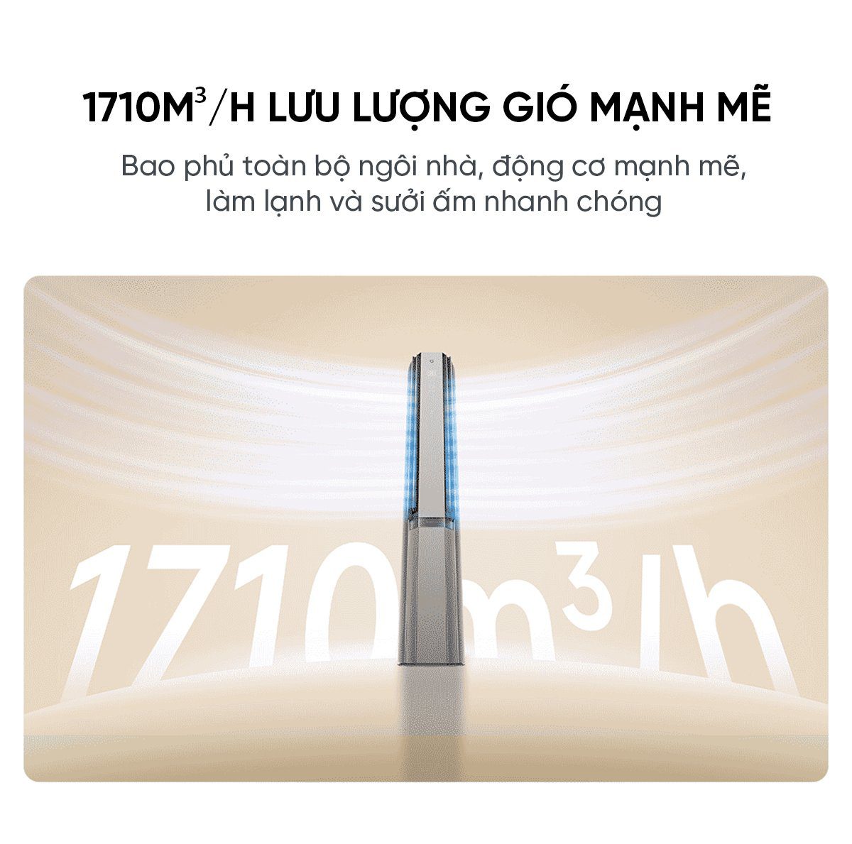 Điều hòa cây Xiaomi Mijia 72LW-NA11/M3A1 3HP 2 chiều
