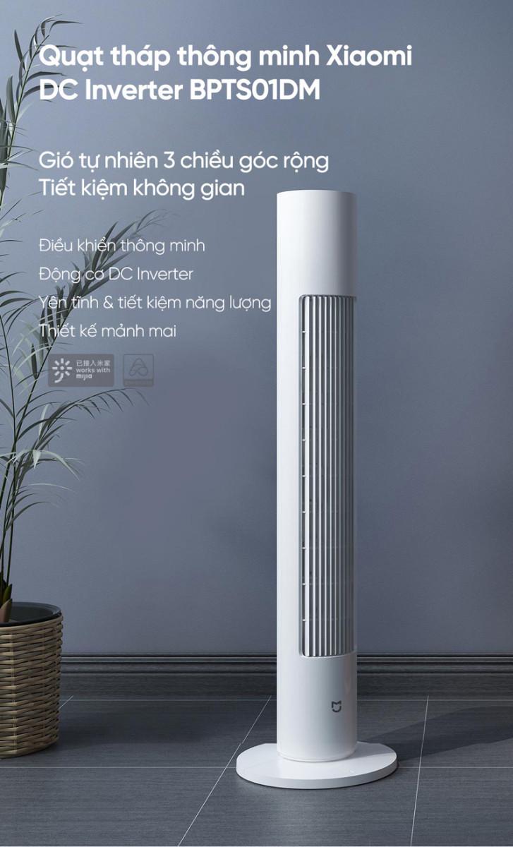 Quạt tháp Xiaomi BPTS02DM - Hàng chính hãng