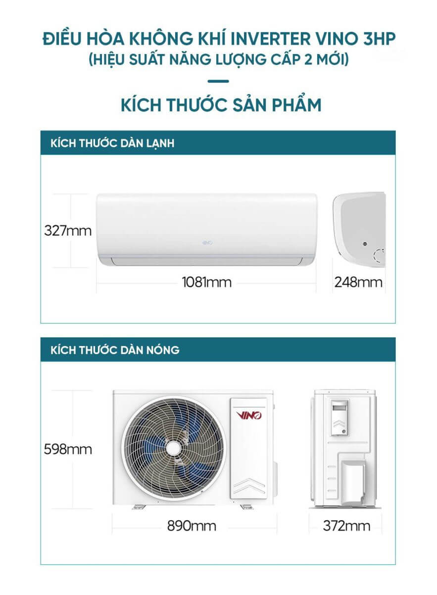 Điều hòa 2 chiều thông minh Xiaomi Vino 27000BTU KFR-72GW/V31AA2-N2