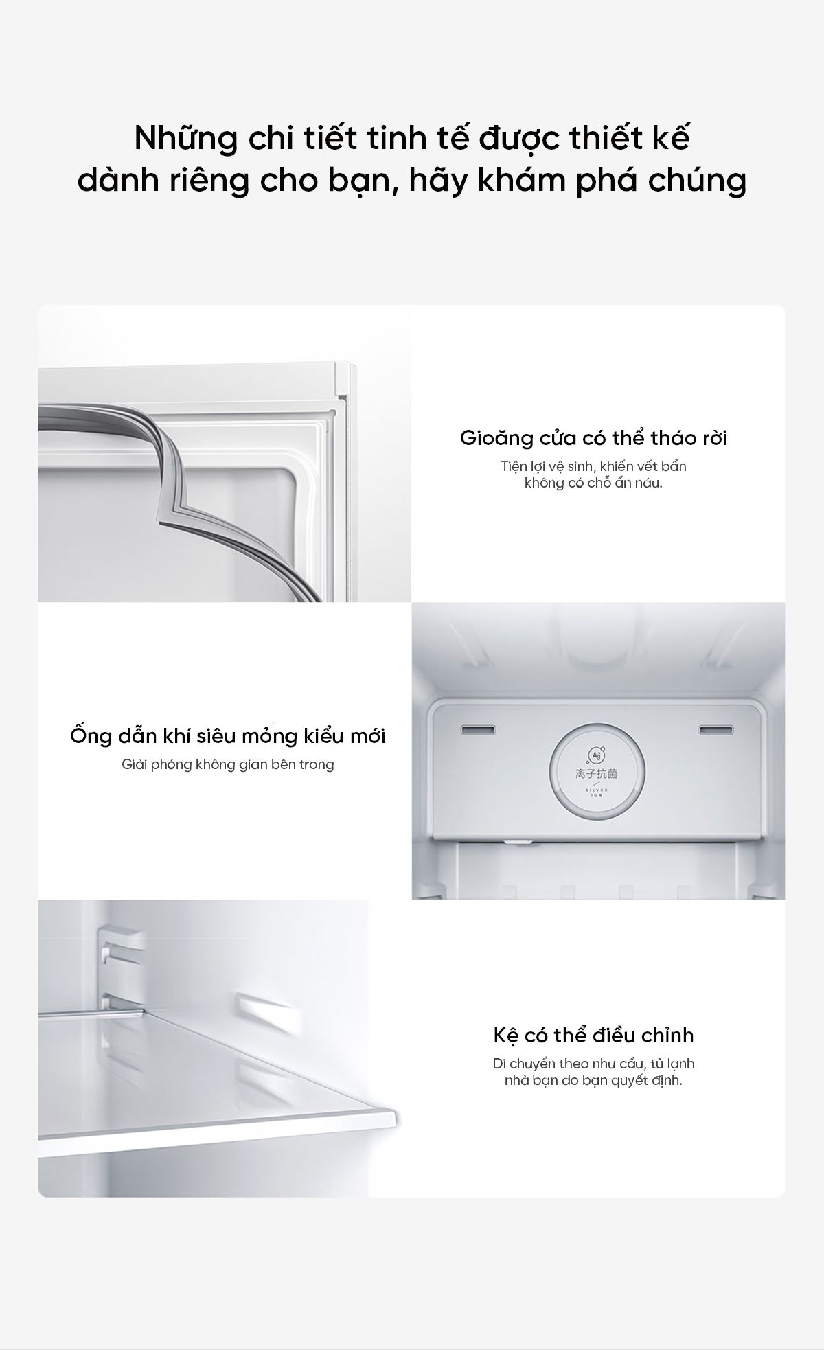 Tủ lạnh Xiaomi Mijia 616L Side by Side ion khử khuẩn cấp đông nhanh