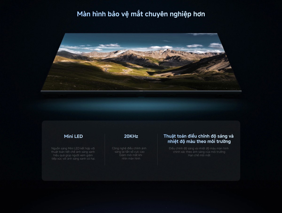 Tivi Xiaomi S75 Mini LED 75 inch 2025 Ram 4G/64G/4k/240Hz