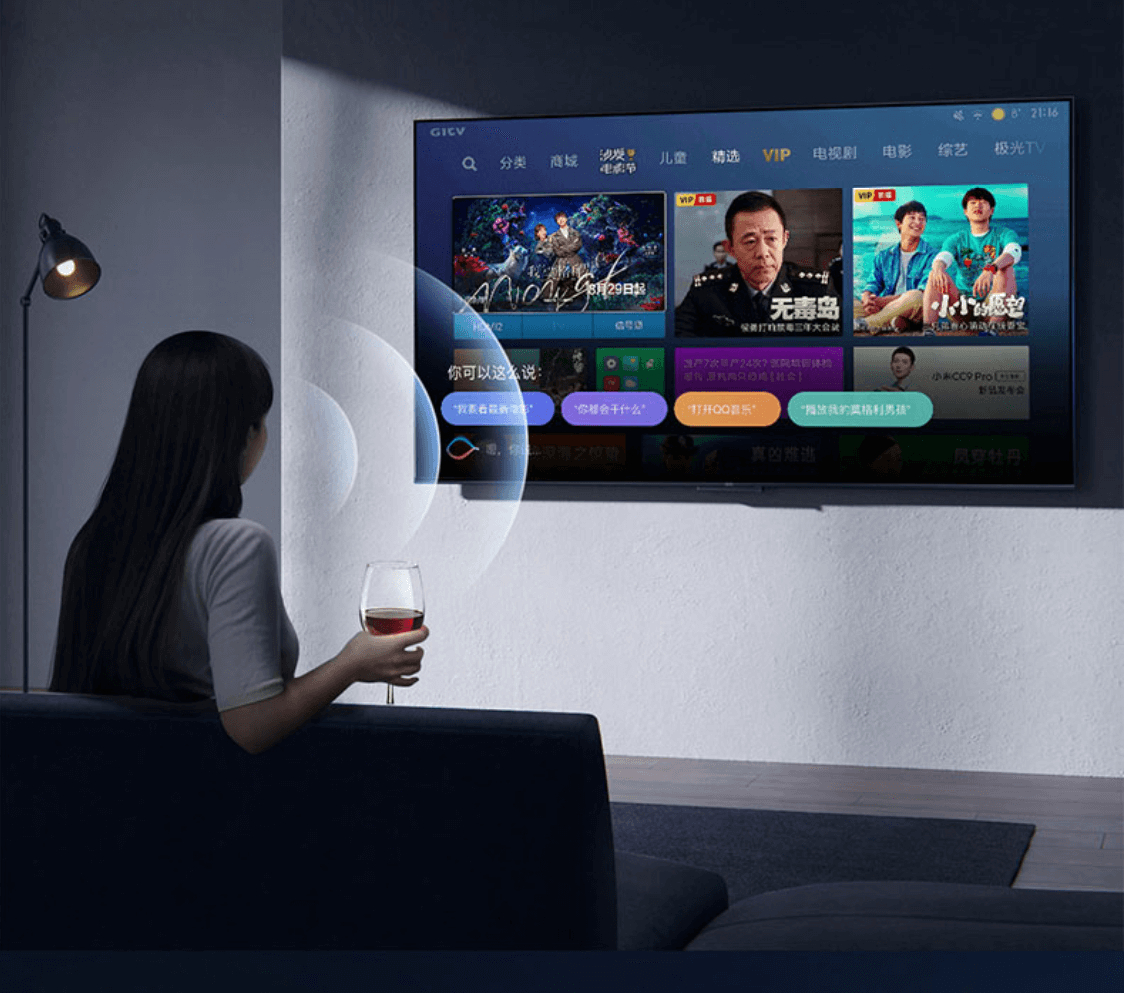 Tivi Xiaomi A55 inch màn 4K UHD