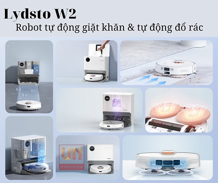 Robot Hút Bụi Lau Nhà Thông Minh XIAOMI Lydsto W2