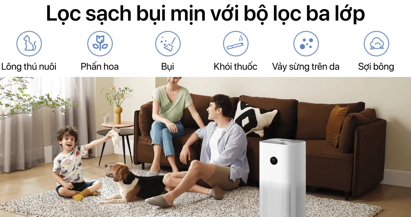 Máy lọc không khí Xiaomi Air Purifier 4 Pro