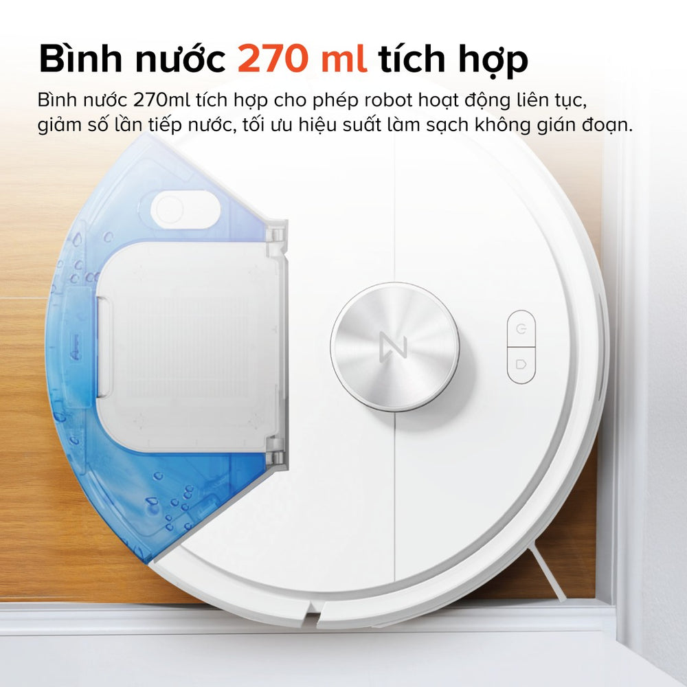 Robot hút bụi lau nhà Roborock Q10 VF (màu đen)