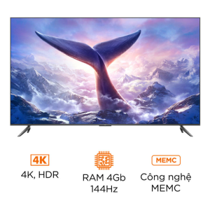 Smart Tivi Xiaomi Redmi Max 100 inch 4K – Ram 4Gb Rom 64Gb 144Hz – Chính hãng Xiaomi