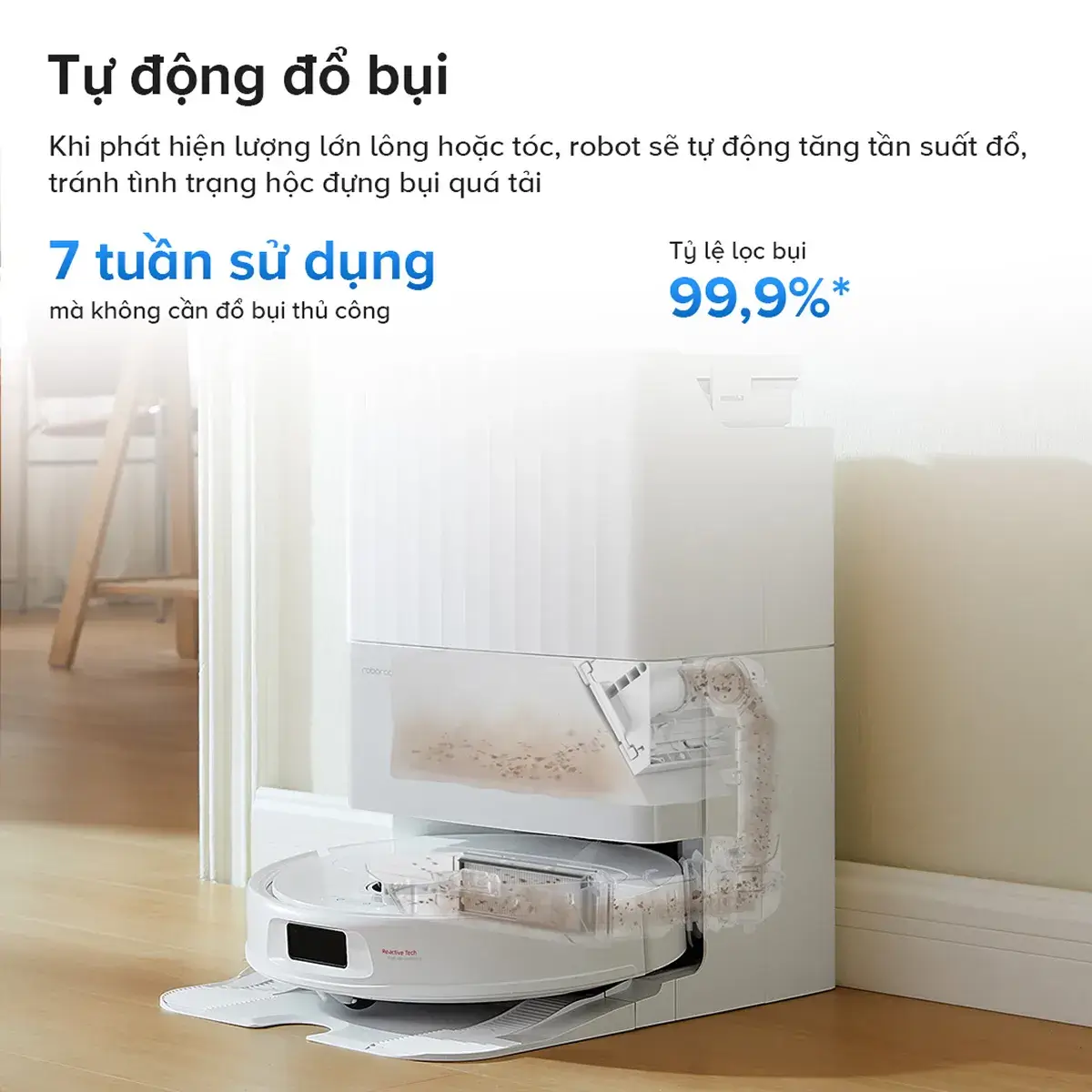 Robot hút bụi lau nhà Roborock Q Revo 5AE
