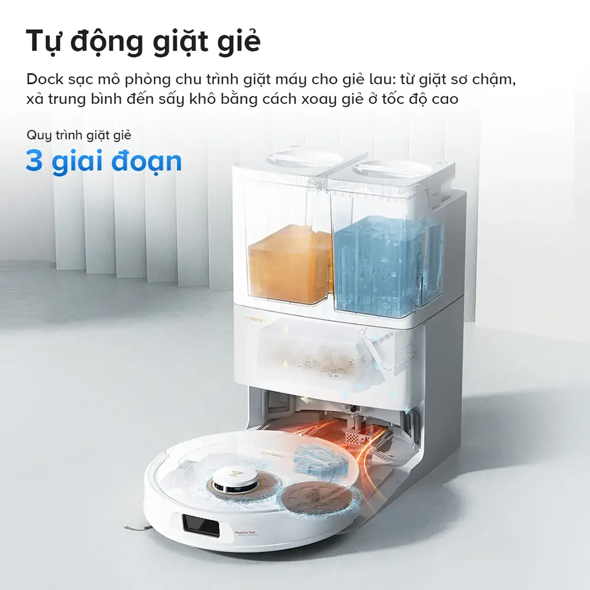 Robot hút bụi lau nhà Roborock Q Revo 5AE