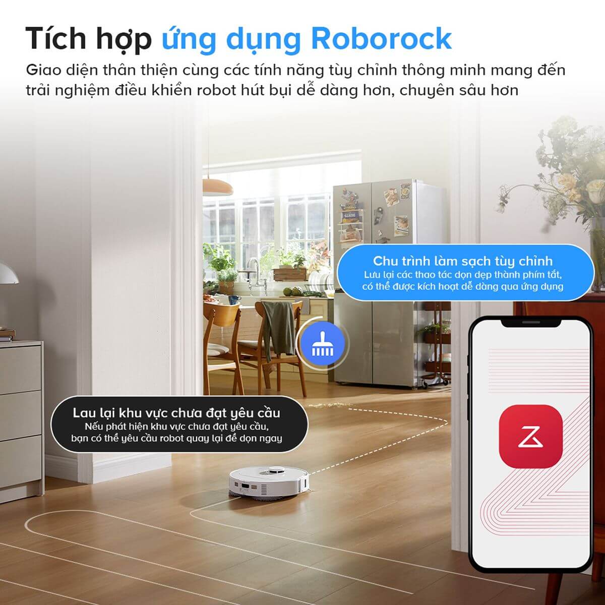Robot hút bụi lau nhà Roborock Q Revo 5AE