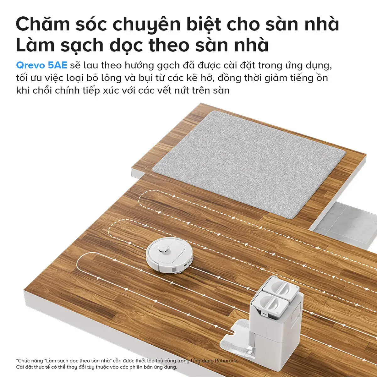 Robot hút bụi lau nhà Roborock Q Revo 5AE