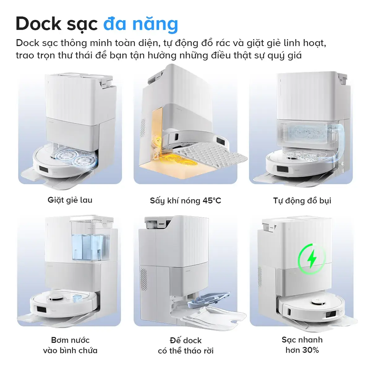 Robot hút bụi lau nhà Roborock Q Revo 5AE