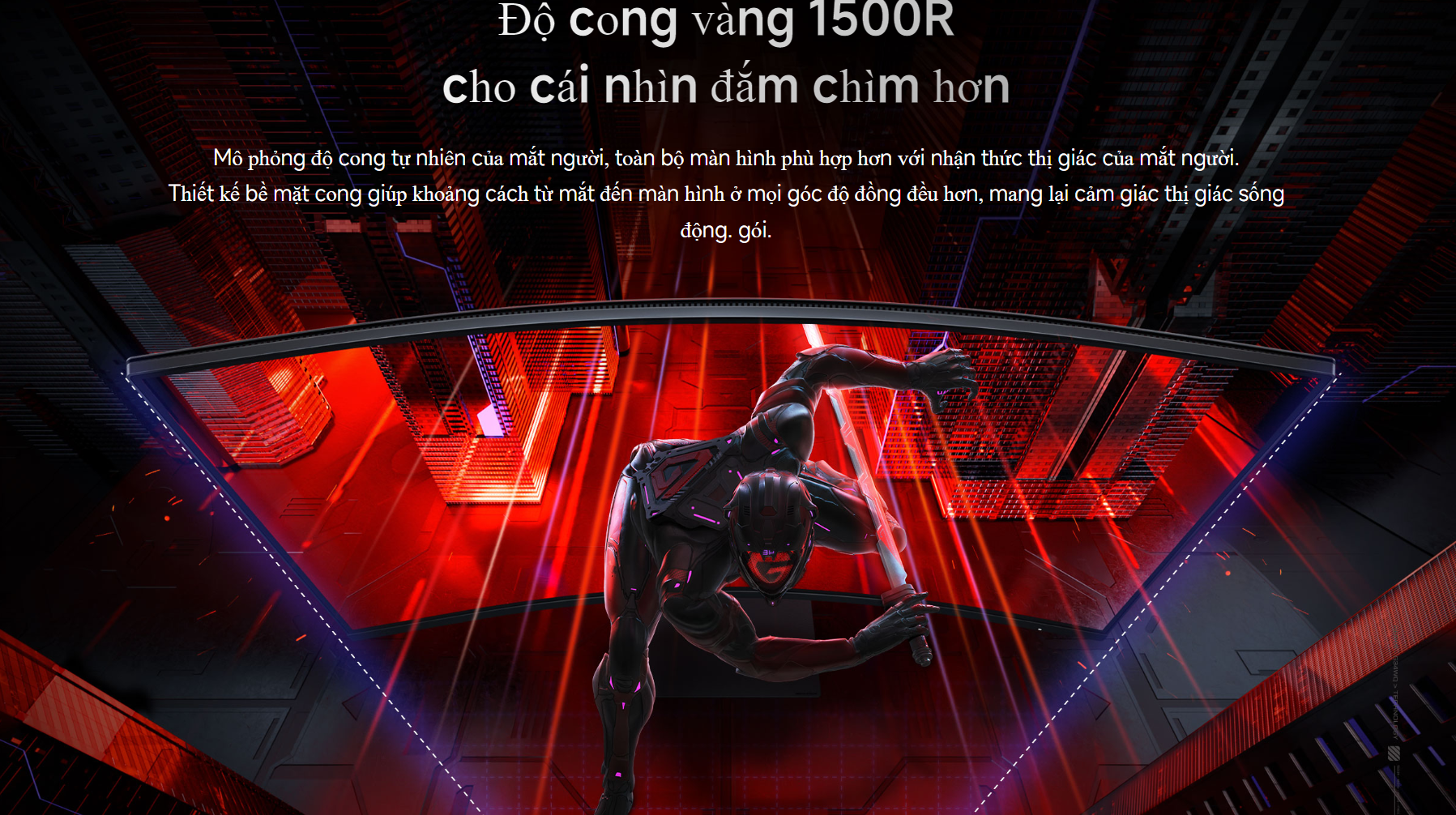 Màn Hình Máy Tính Redmi Gaming Monitor G34WQ – 2K/180 Hz