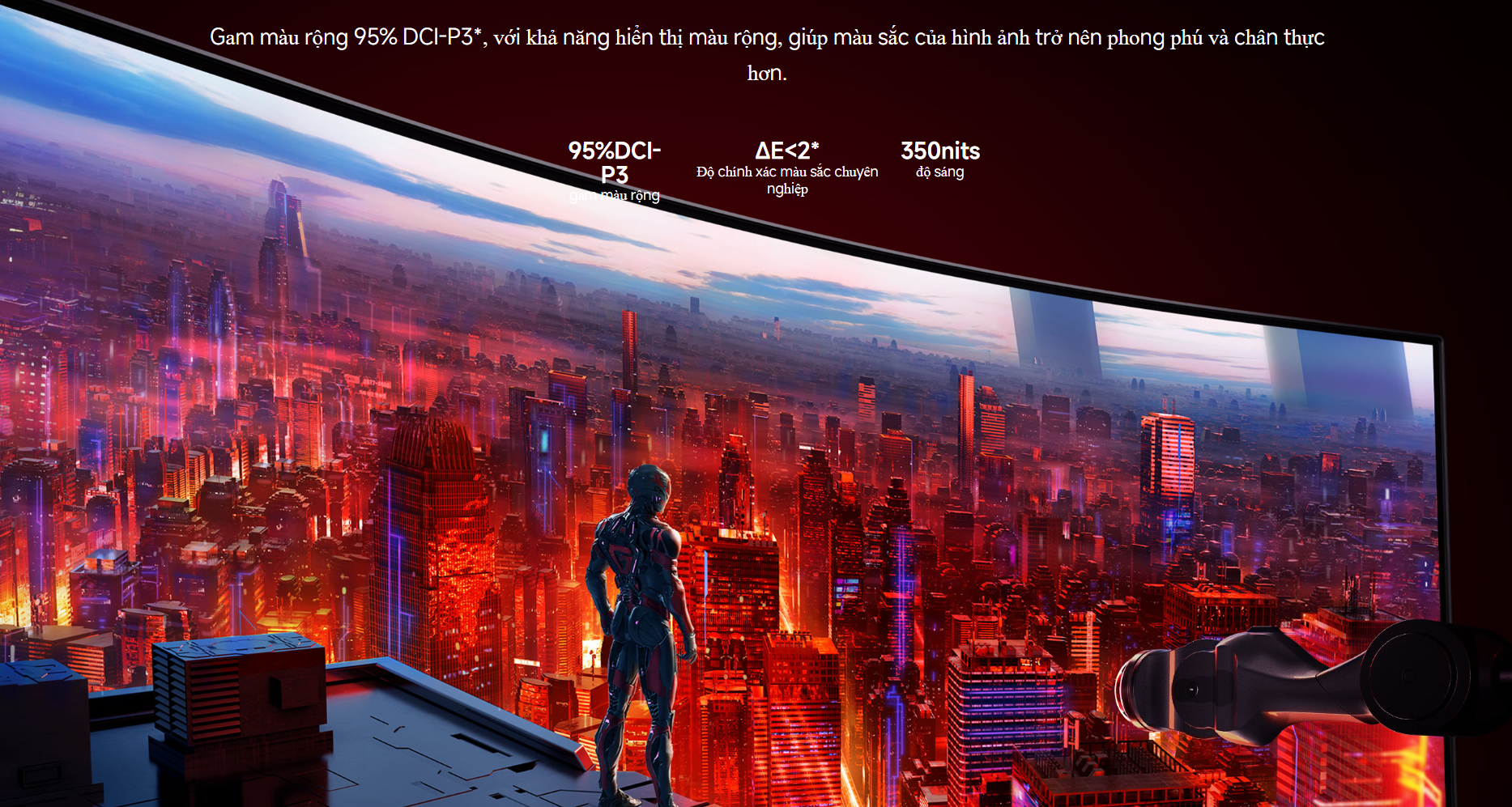 Màn Hình Máy Tính Redmi Gaming Monitor G34WQ – 2K/180 Hz