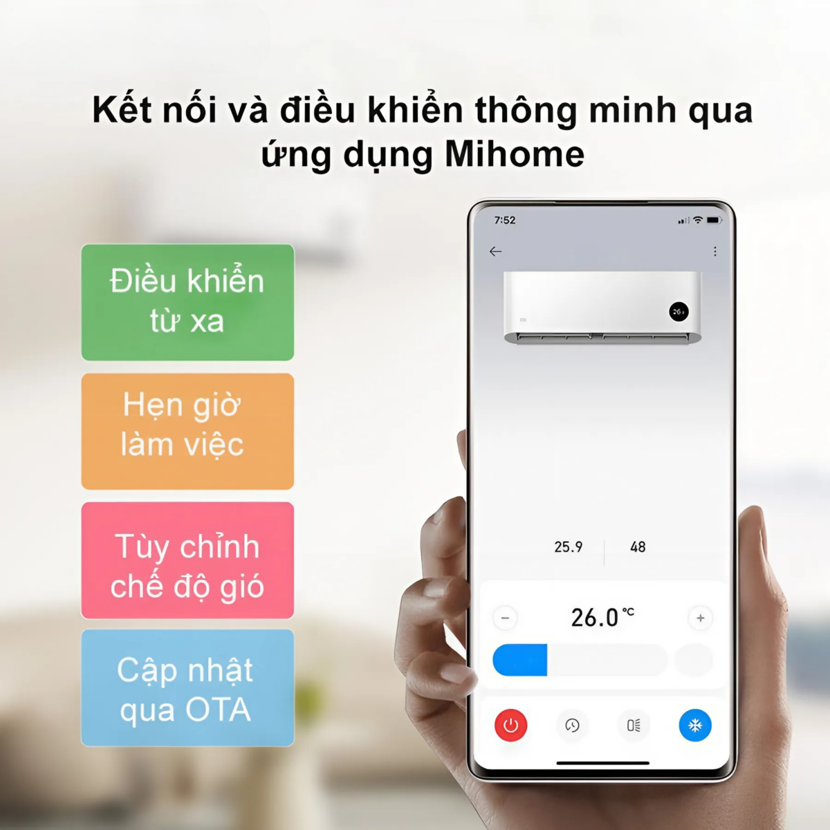 Điều Hòa 2 Chiều Xiaomi Mijia Inverter 18.000 BTU