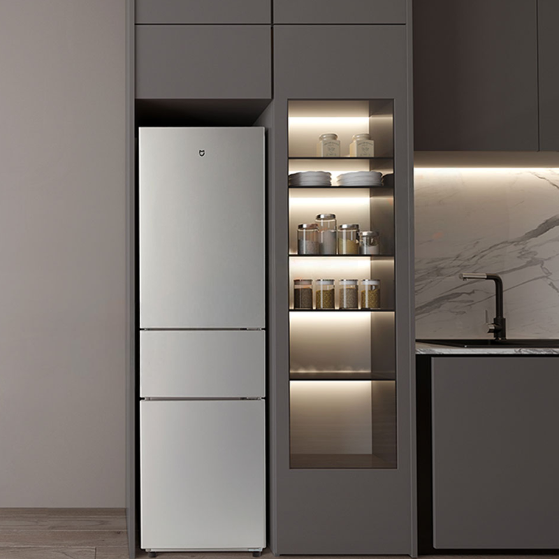 Tủ lạnh Xiaomi Mijia 215L, 3 cửa, có ngăn đông mềm