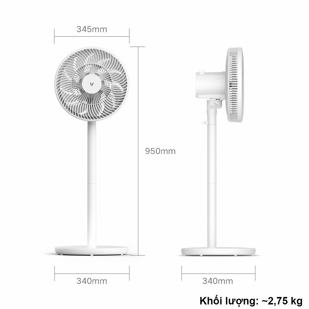 Quạt Đứng Viomi VXFS12A-J