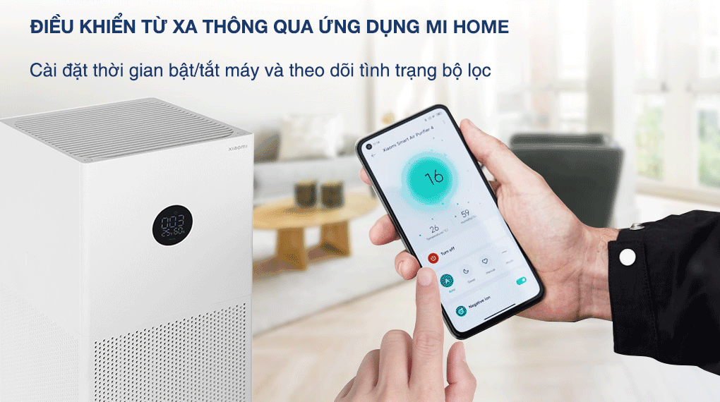 Máy lọc không khí Xiaomi Mi Air Purifier 4 Lite – Bản quốc tế