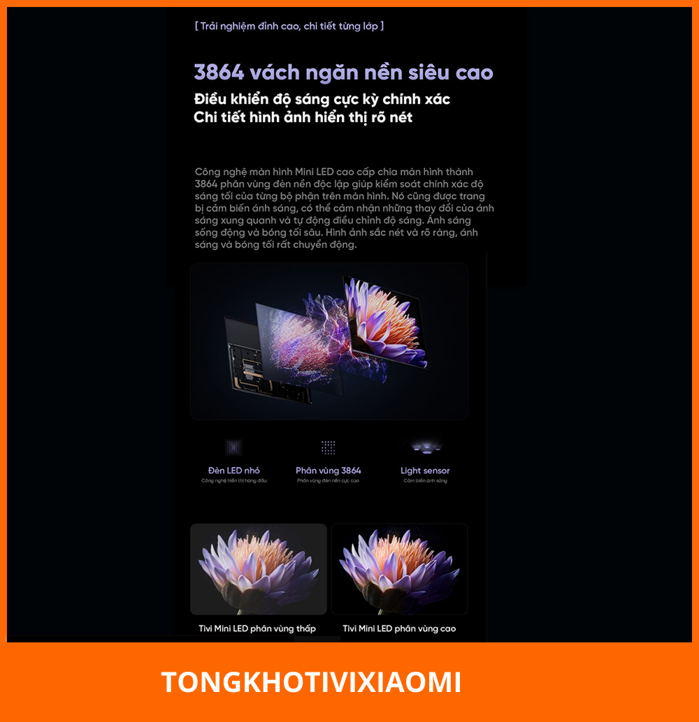 Tivi Xiaomi S Pro Mini LED 100 inch 2025