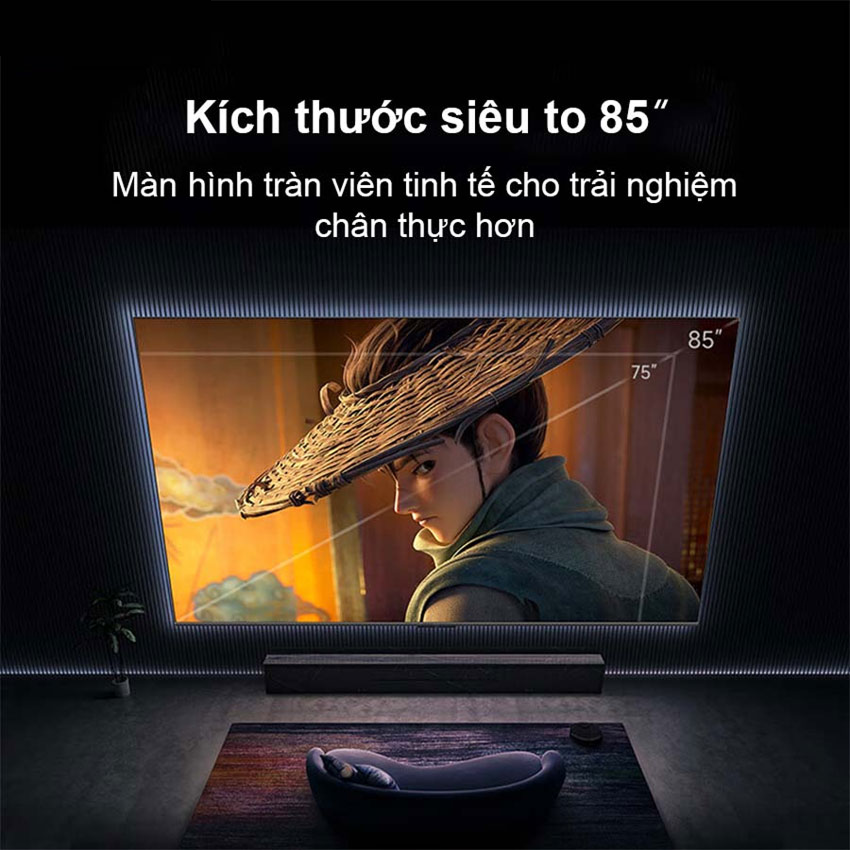 Tivi Xiaomi Redmi MAX 85 Inch – Ram 3Gb Rom 64Gb Độ Phân Giải 4K 120Hz
