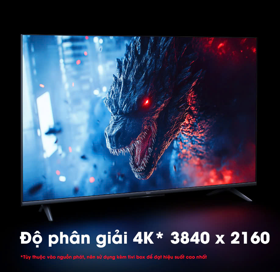 Tivi Xiaomi Redmi A Pro 55 inch (Model 2025) tần số 144Hz - Ảnh 2